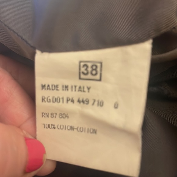 Yves Saint Laurent Burgundy Velvet Pencil Skirt - Picture 4 of 5